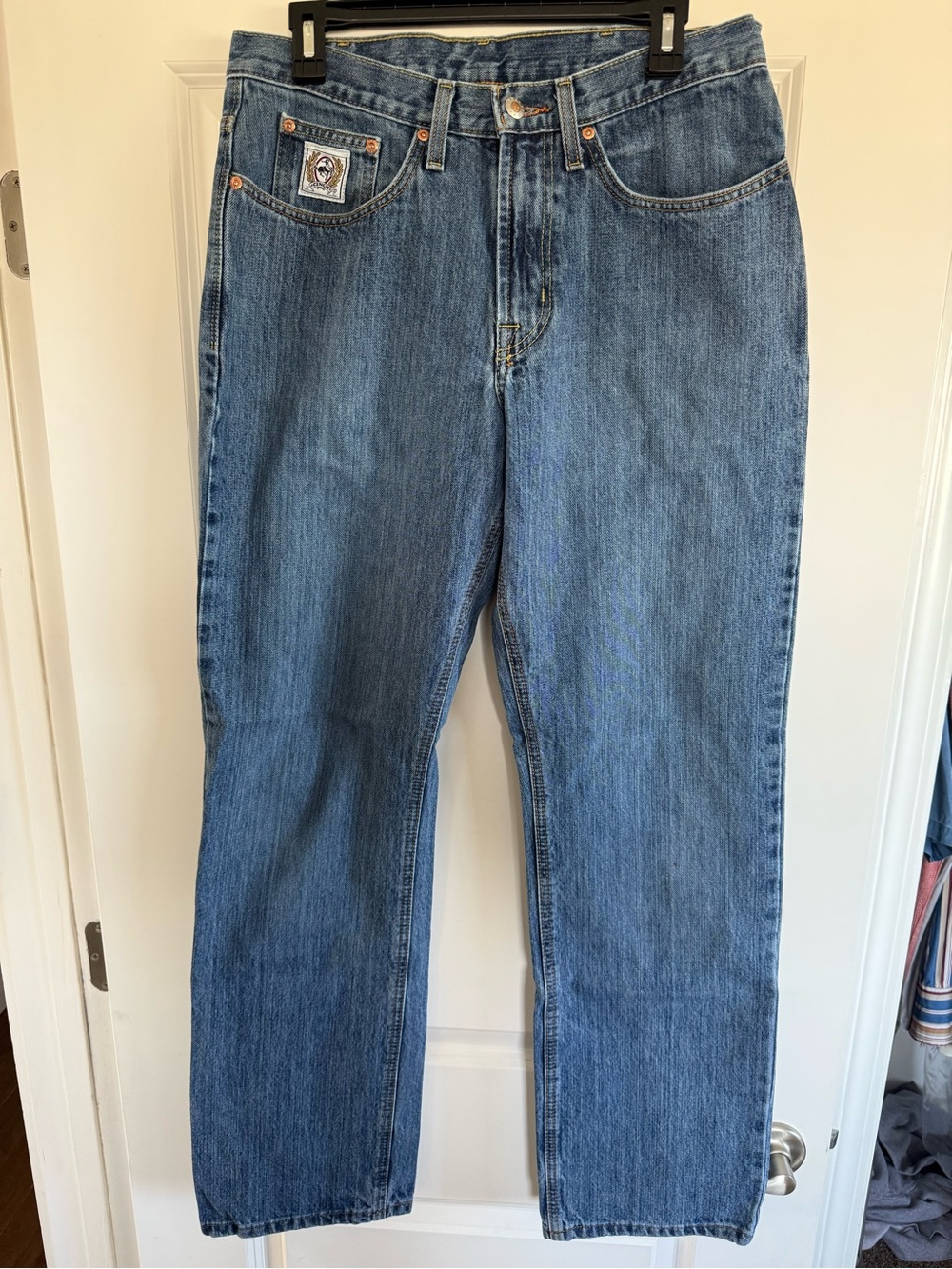 Cinch Men's Medium Blue Straight-Leg Jeans